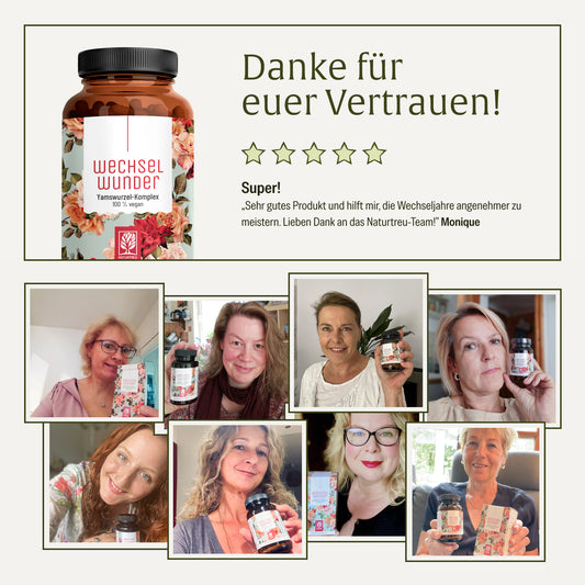 Wechselwunder Yamswurzel-komplex Testimonials