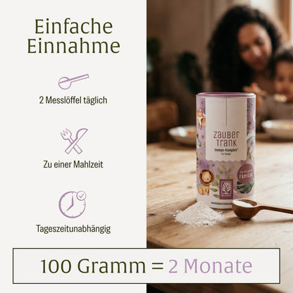 Zaubertrank: Multivitamin für Kinder ab 4 Jahren