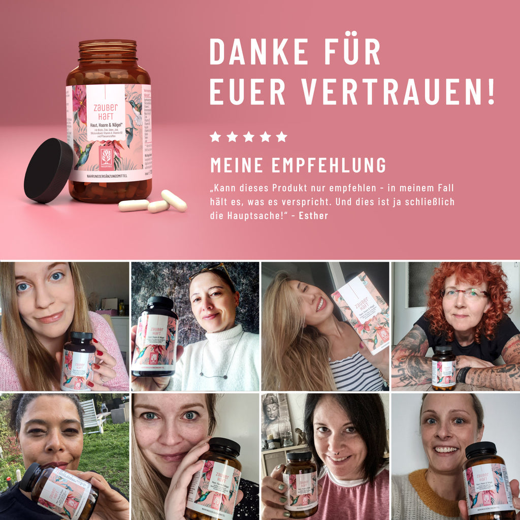 Zauberhaft Haut Haare Naegel Testimonial