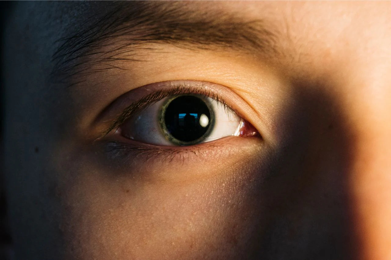 gestresstes auge 
