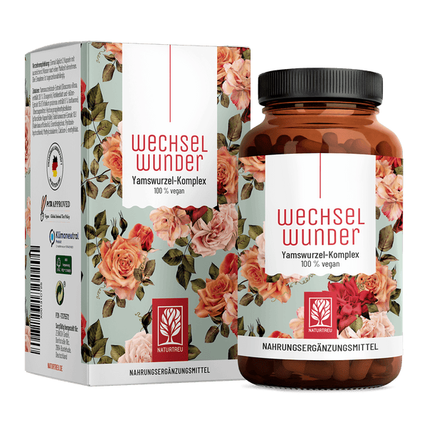 Wechseljahre-Komplex mit Yams & Rotklee
